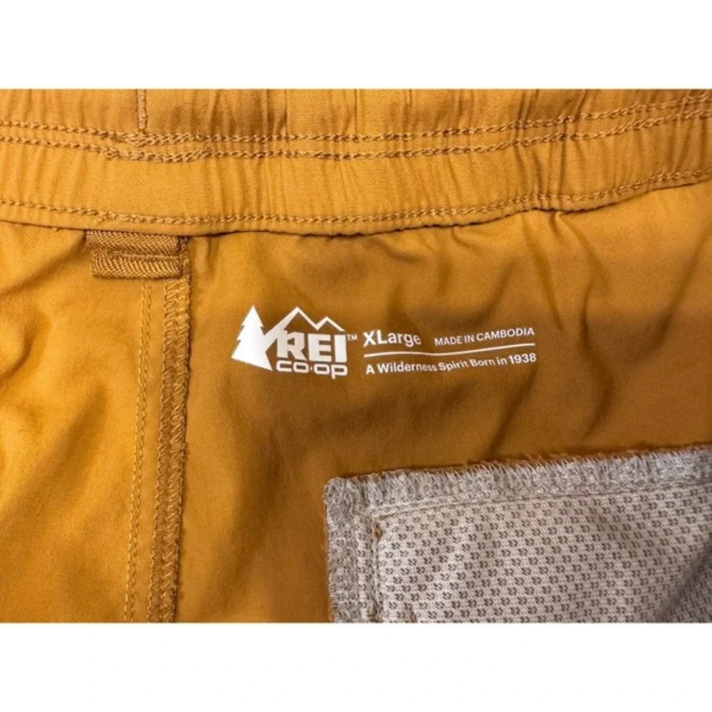 REI Co-Op‎ Trailmade Shorts in Birch Brown Men XL Stretch Nylon Performance Hike
